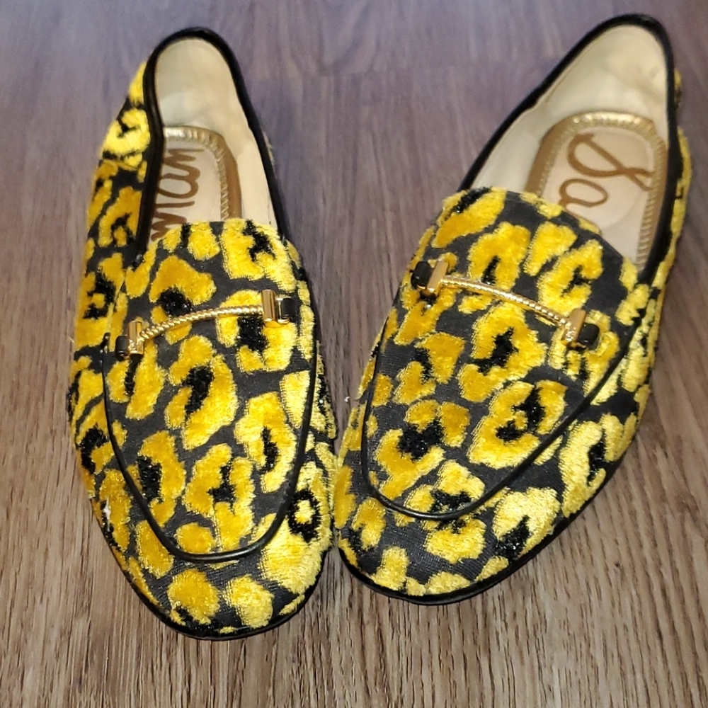 Sam Edelman velvet loafer